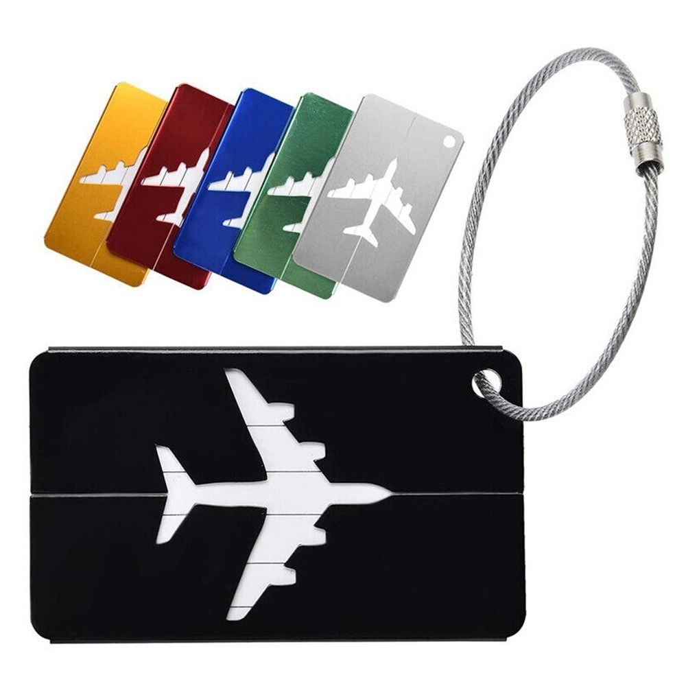 Aluminium Travel Luggage Tags  - Tech Accessories For Travel บทวิจารณ์และราคา