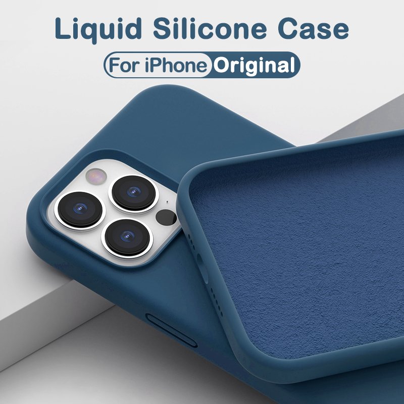Original Liquid Silicone Case  - Tech Accessories Iphone บทวิจารณ์และราคา