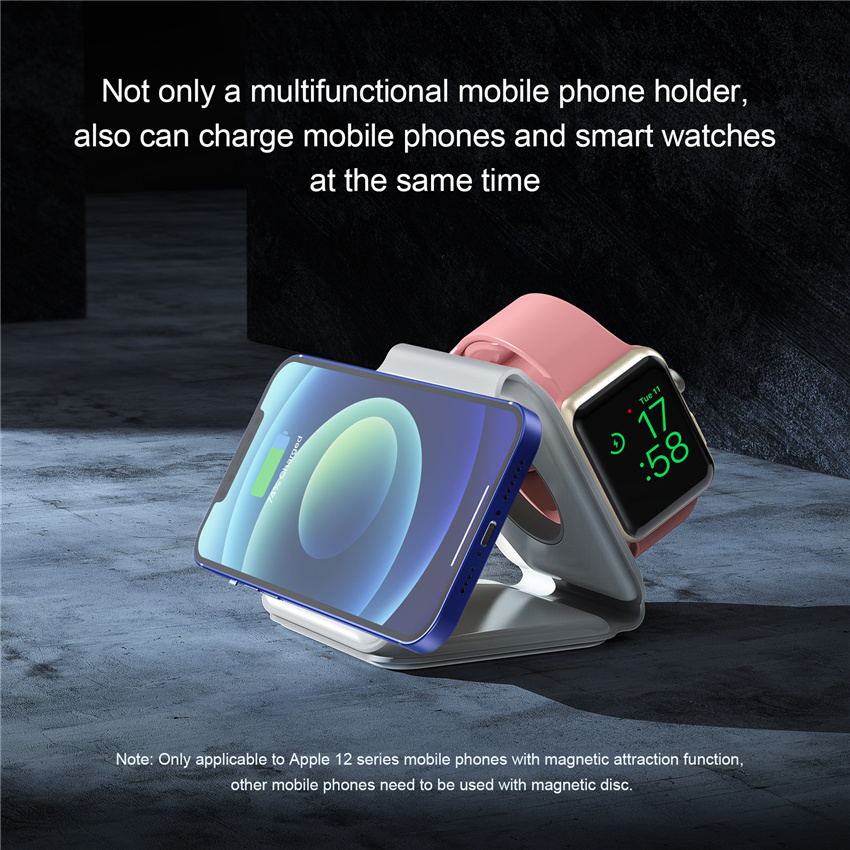 3 in 1 Magnetic Portable Wirel - Wireless Charger 3 In 1 บทวิจารณ์และราคา