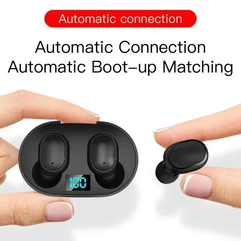 TWS E6S Bluetooth Earphones Wi - Wireless Charger 3 In 1 บทวิจารณ์และราคา