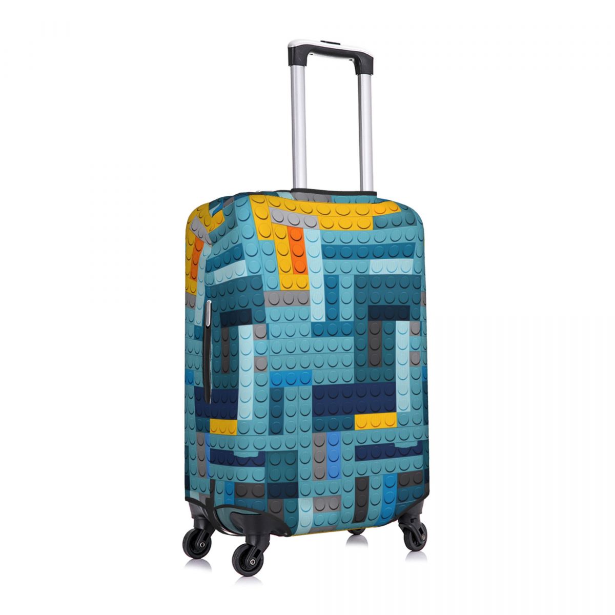 Blue Tech Pixel Building Block - Tech Accessories For Travel บทวิจารณ์และราคา