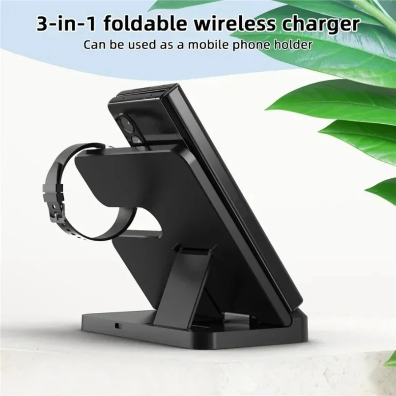 3 in 1 Wireless Charger Statio - Wireless Charger 3 In 1 บทวิจารณ์และราคา