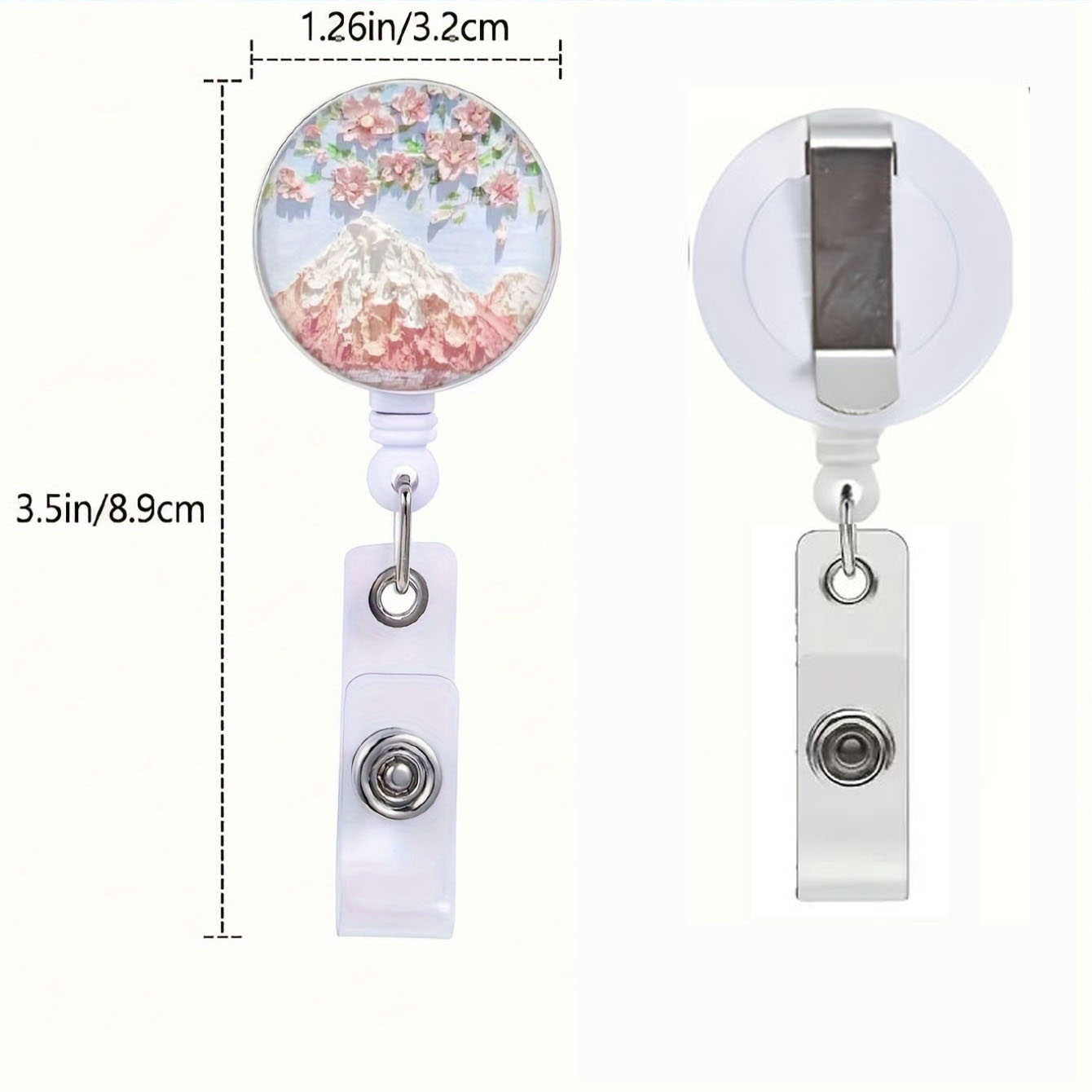 Cute retractable badge scrolls - Xray Tech Accessories บทวิจารณ์และราคา