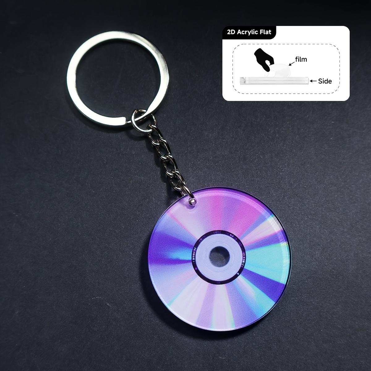 2D Flat 1pc Mini Music CD Patt - Tech Girl Accessories บทวิจารณ์และราคา
