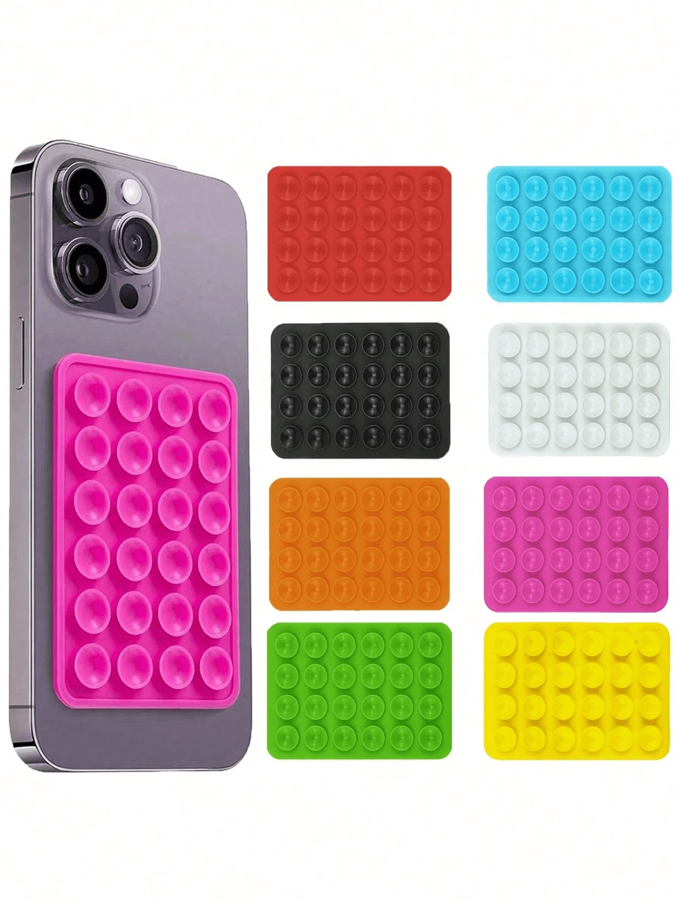 Silicone Suction Cup Square Ph - Tech Accessories Iphone บทวิจารณ์และราคา